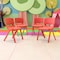 Flash Furniture Red Plastic Stackable School Chair with 15.5'' Seat Height, PK4 4-YU-YCX4-005-RED-GG - alternate 1